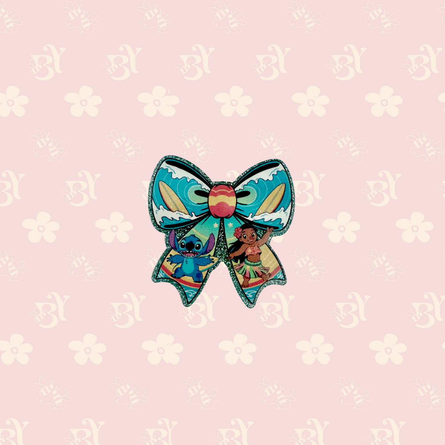 Bow with characters