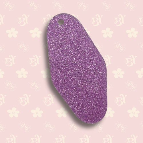 Glitter Motel Keychains