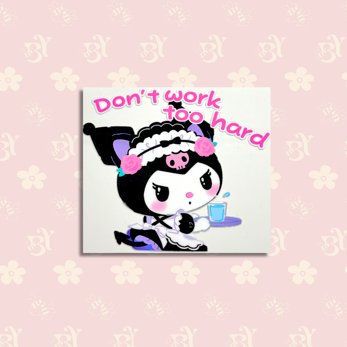 Don't work too hard? "regular"