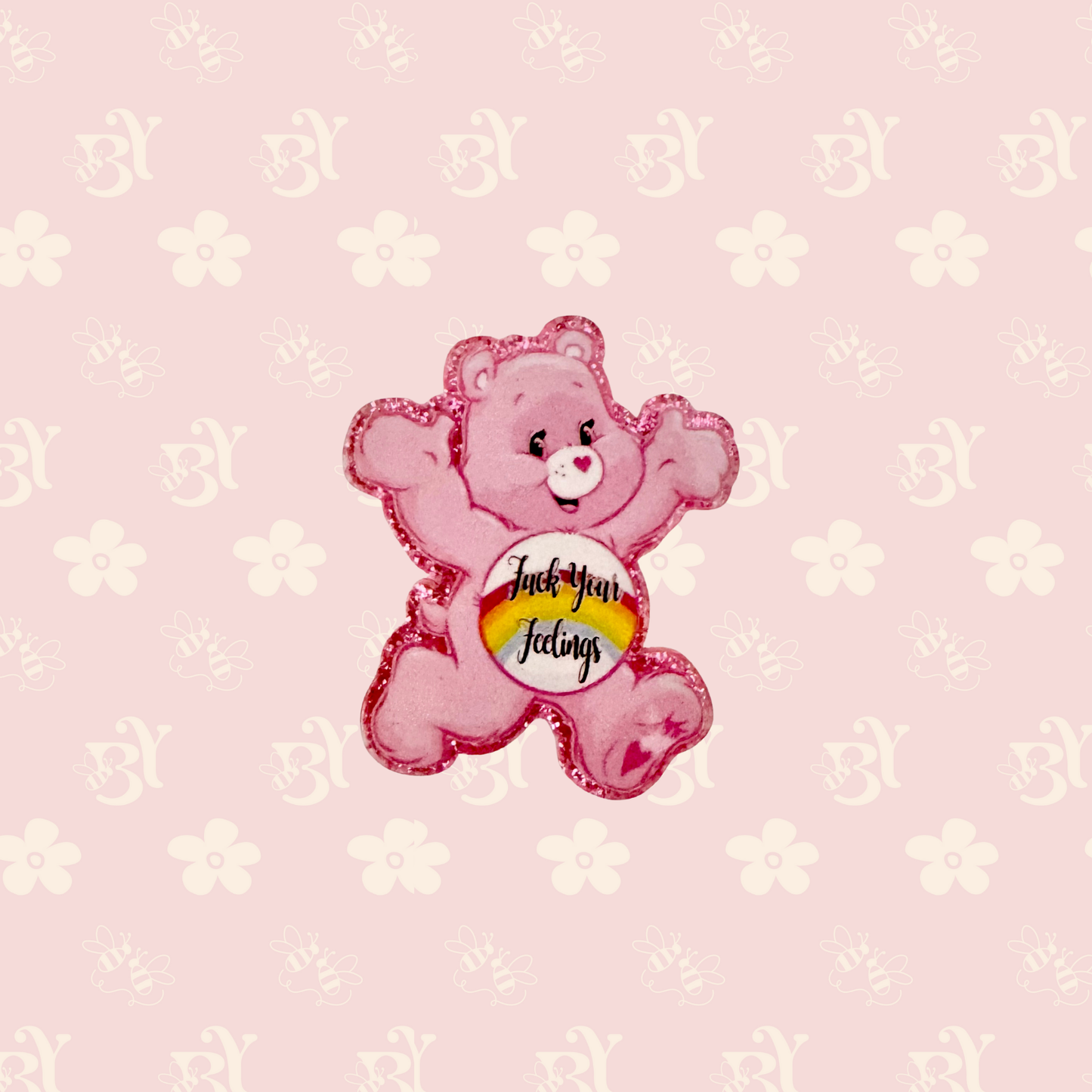 Pink bear bad words
