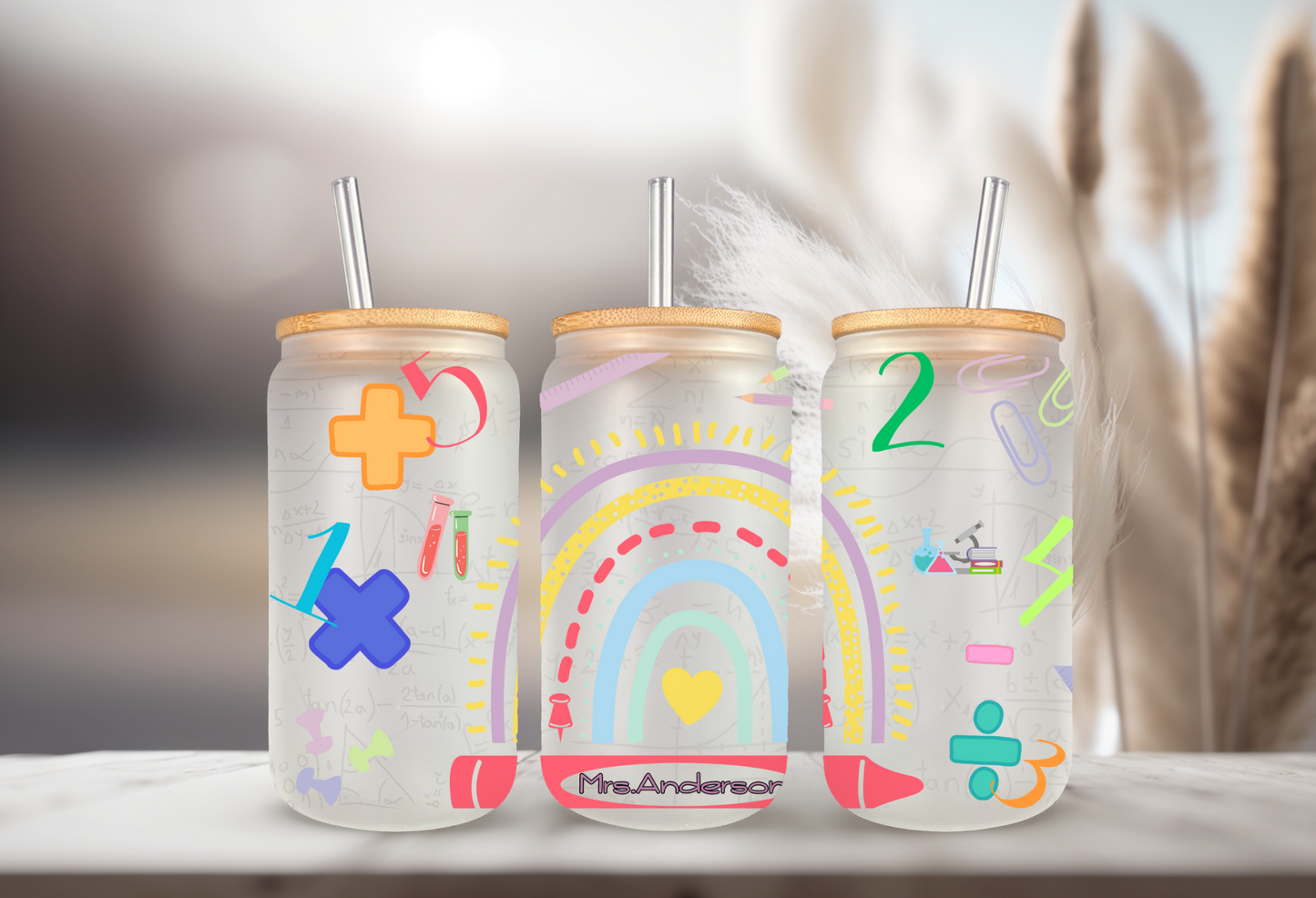 Frosted Glass Libbey Cups