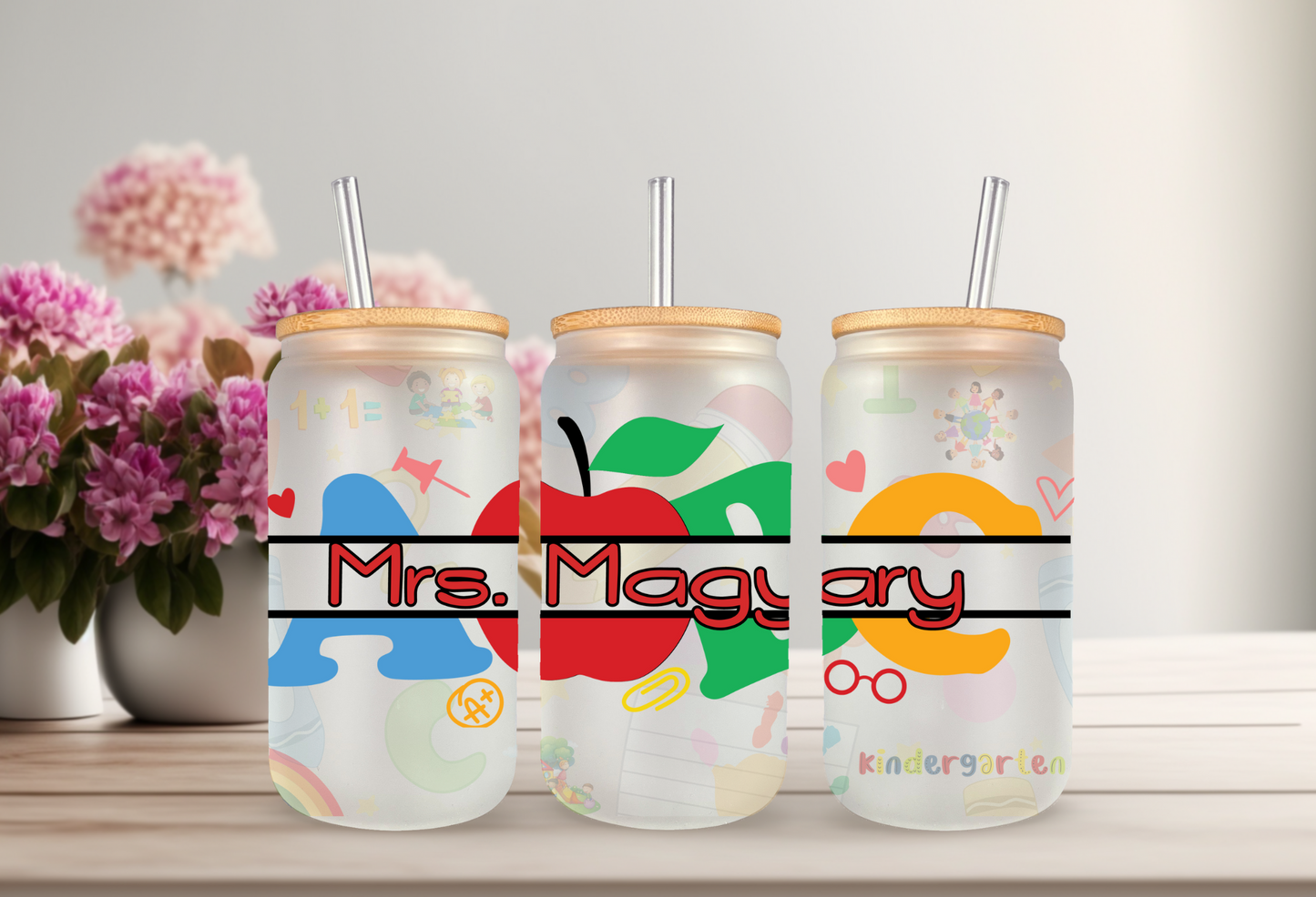 Frosted Glass Libbey Cups