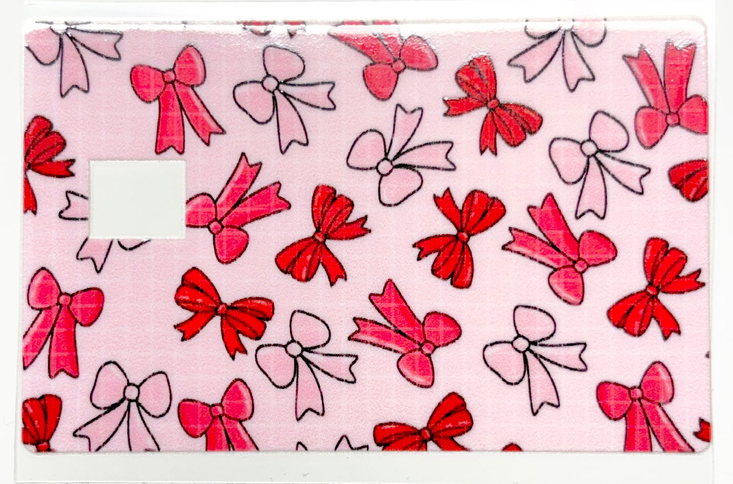 Pink and Red Bow