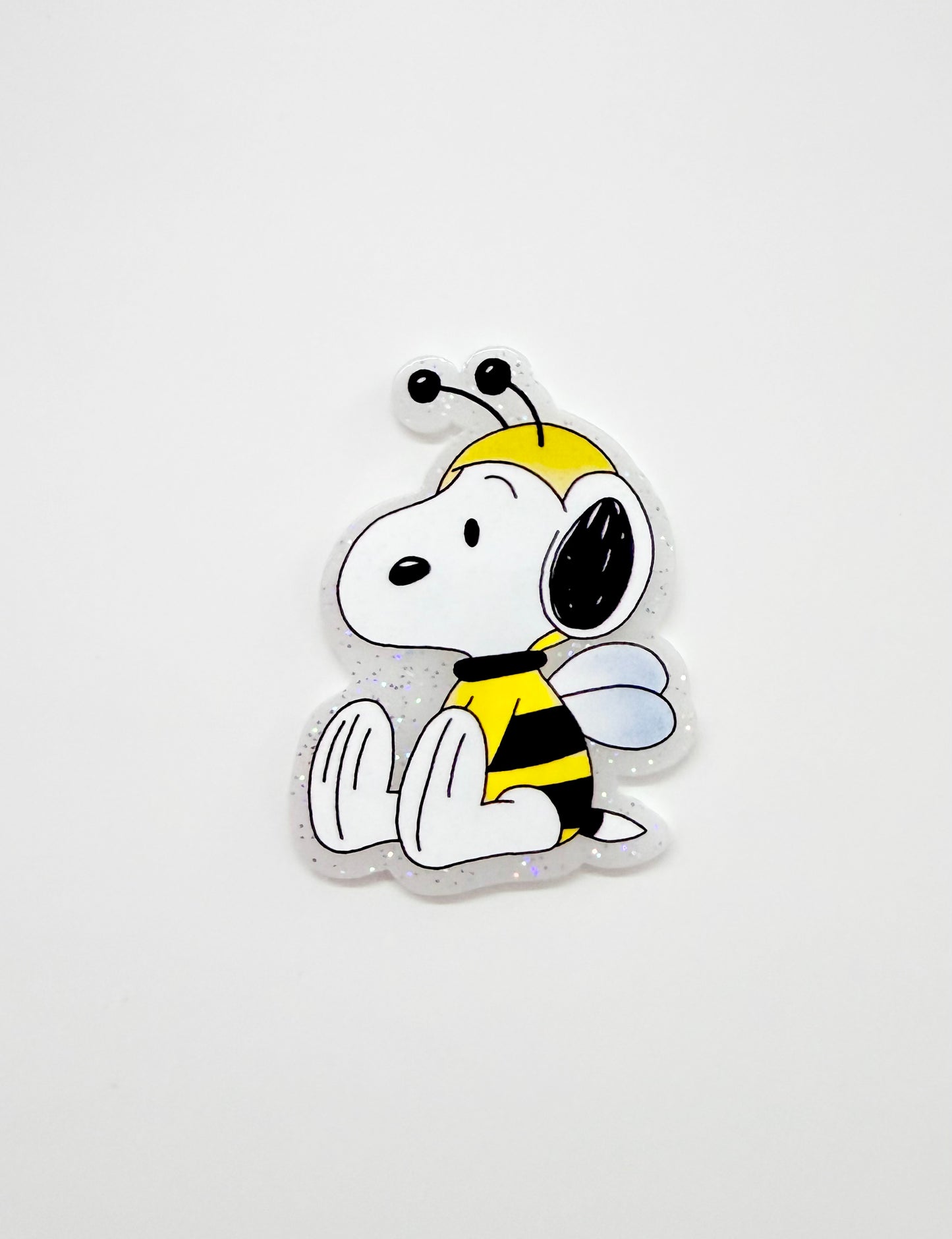 Bee white dog