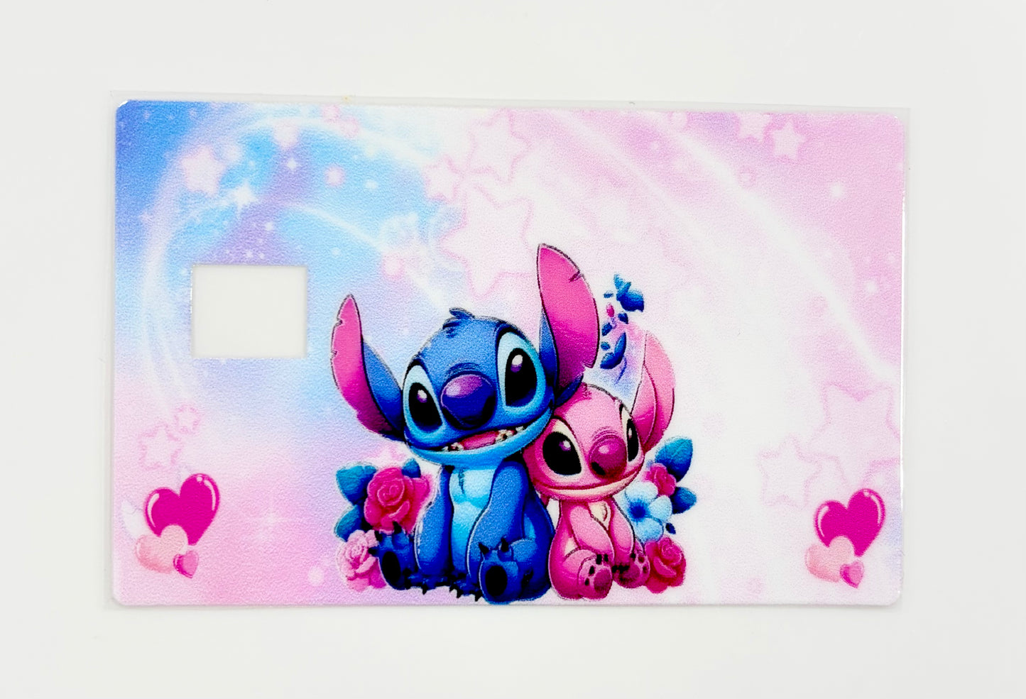 Blue and pink alien