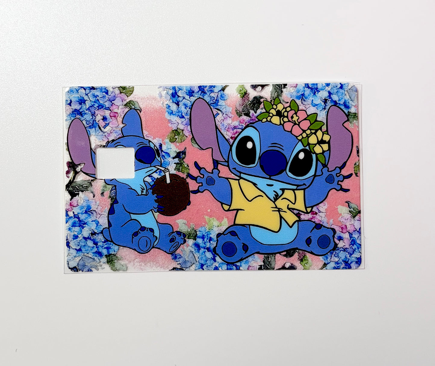 Blue Alien & flower