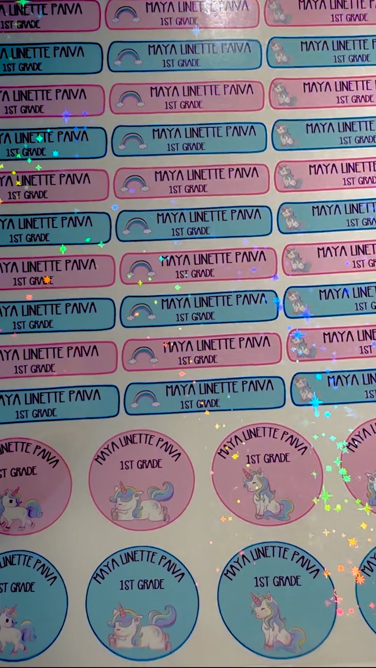 School Labels
