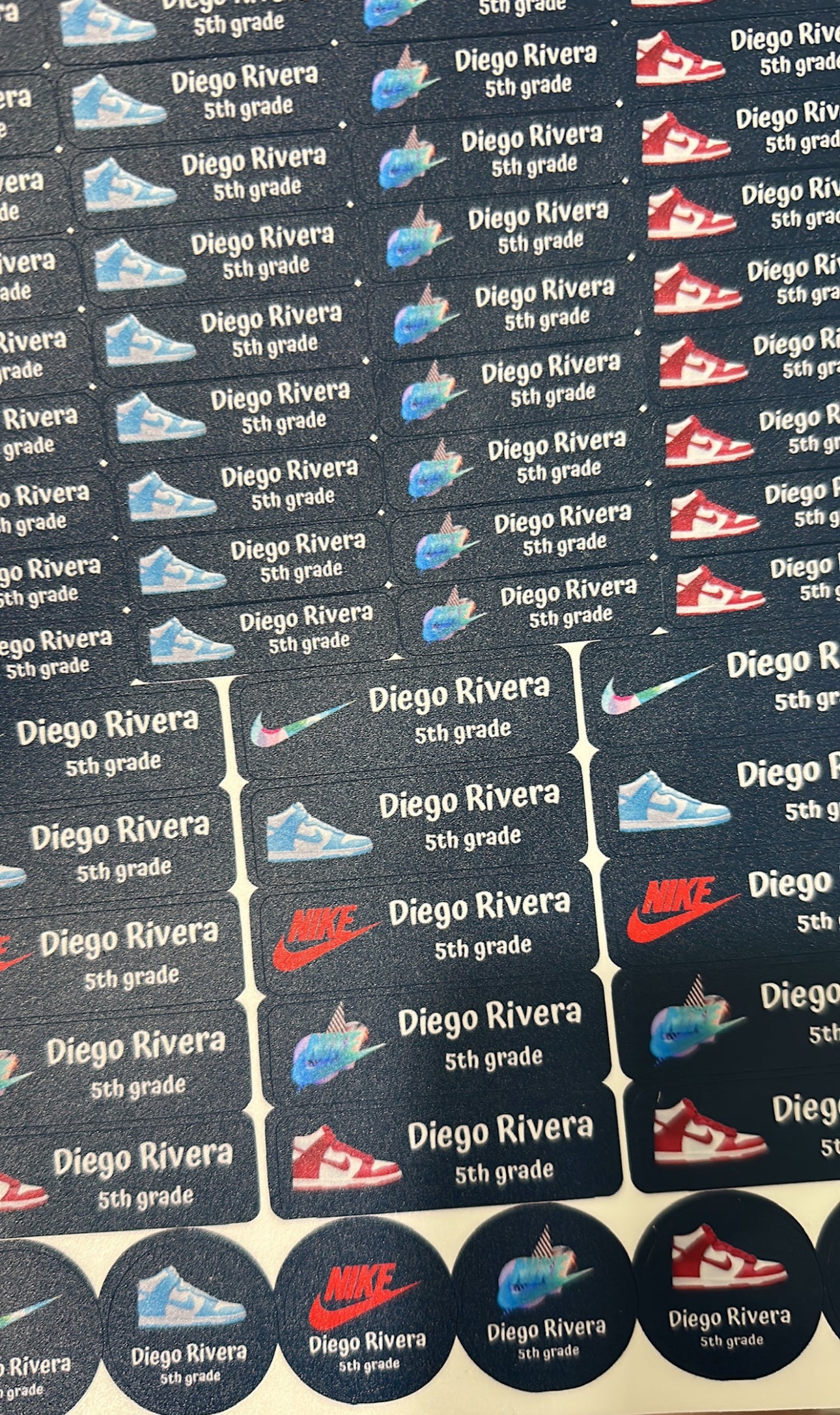 School Labels