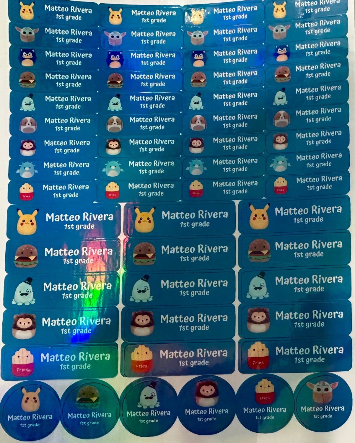 School Labels