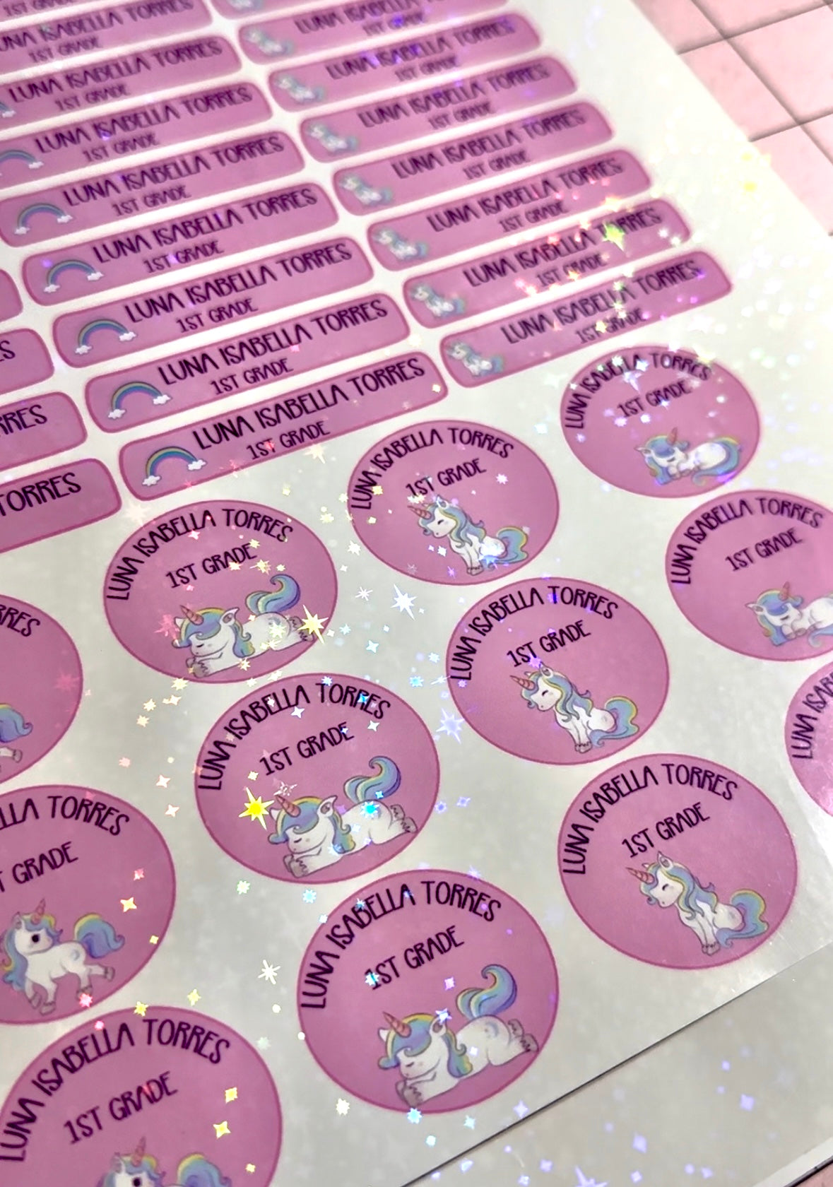 School Labels