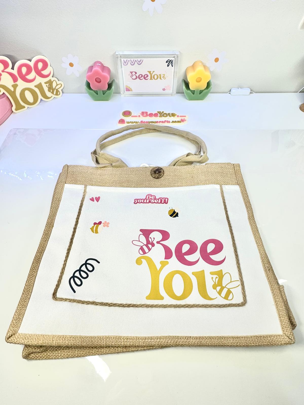 Jute Tote Bag
