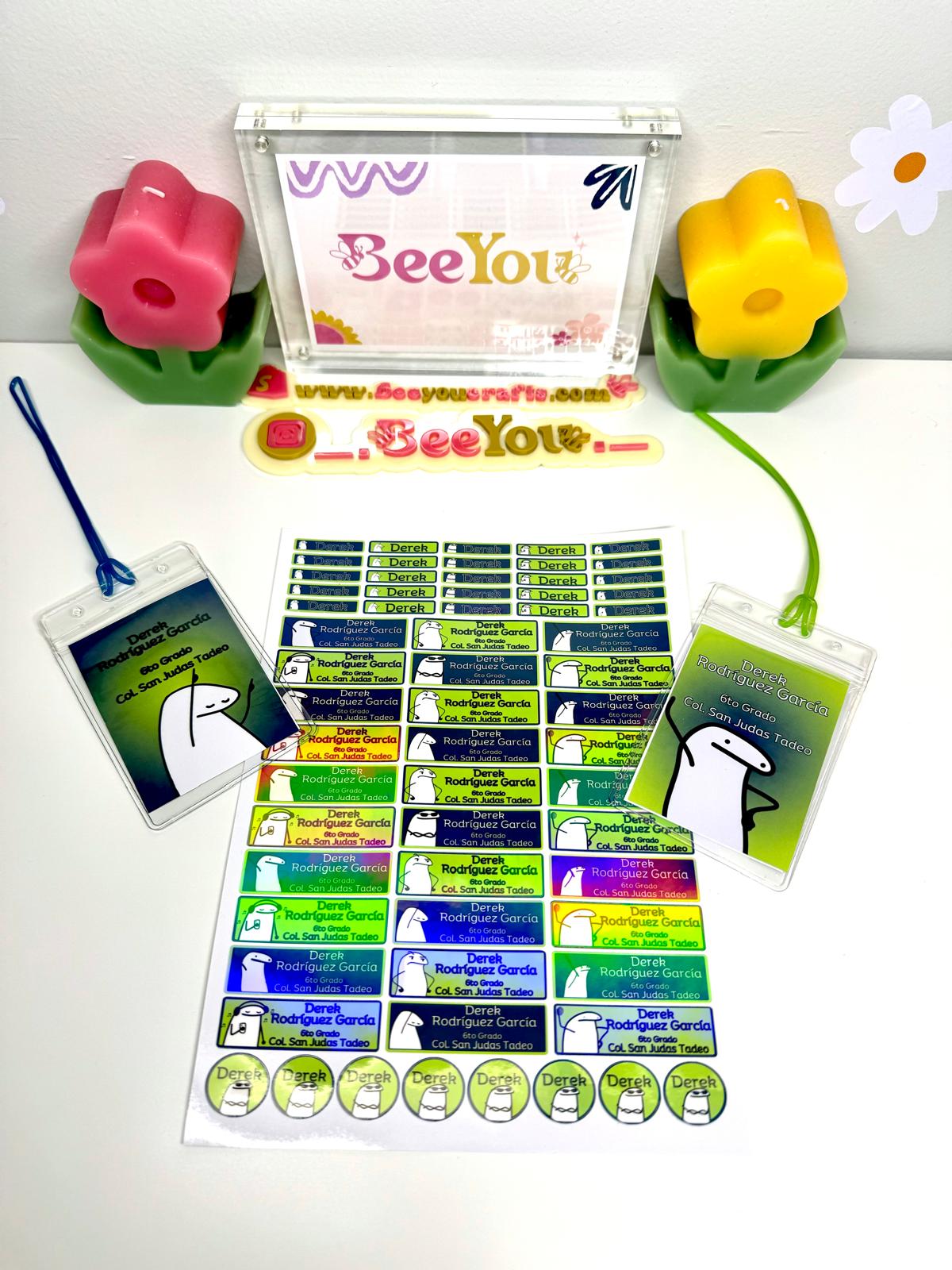 Back to School Single Labels