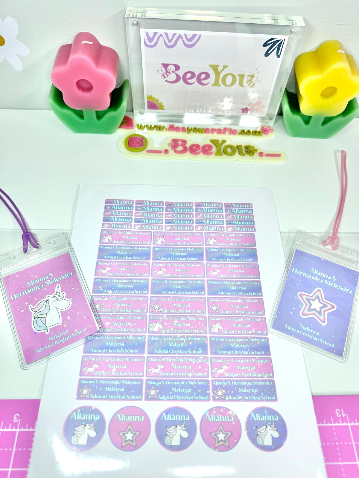 Back to School Single Labels