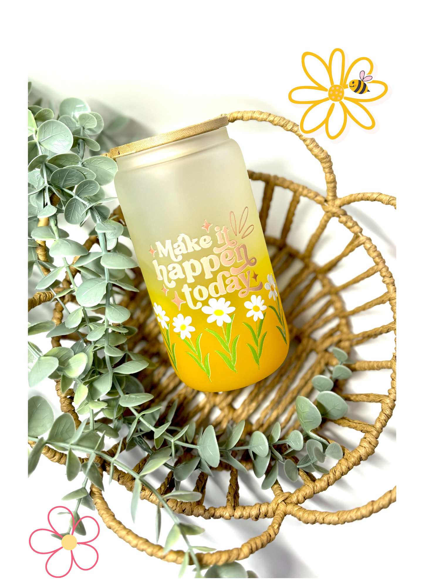 Frosted Glass Libbey Cups