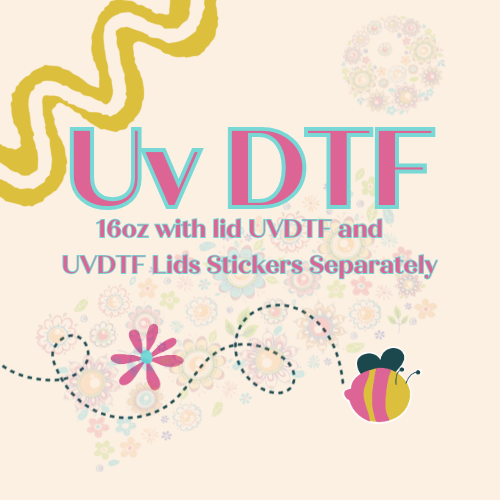 UVDTF Wrap and Lid 16oz Duo // Lid wraps