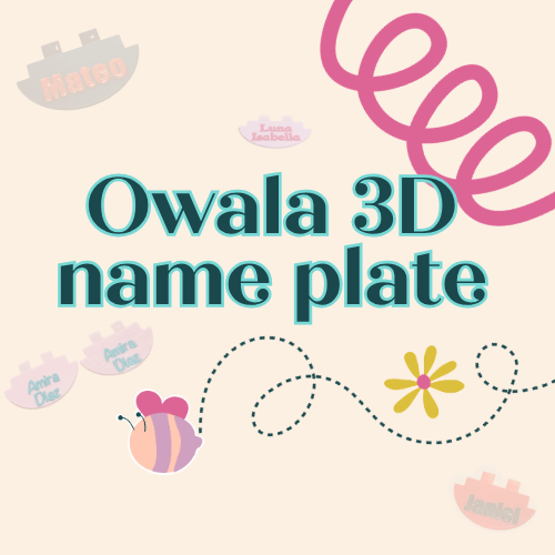 3D owala plate