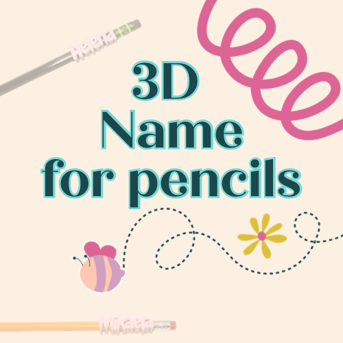 3D name for pencils