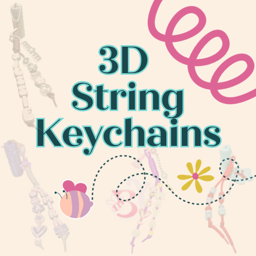 3D String Keychains