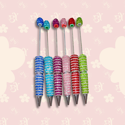 Rhinestone Stripe  Pen