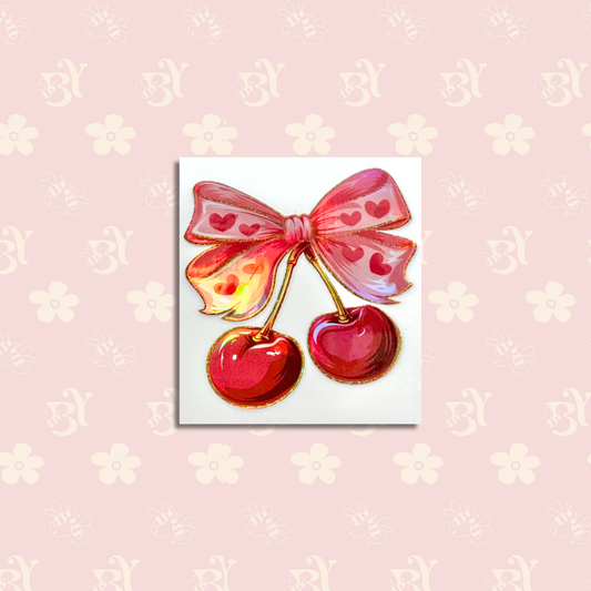 Cherry Bow "Holographic"