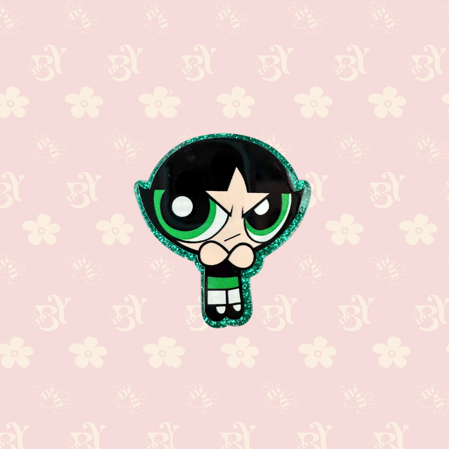 Grumpy green girl