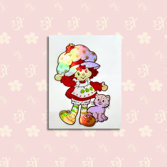 Strawberry girl "Holographic"