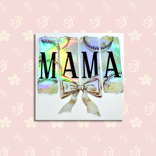 Baseball Mama "Holographic"