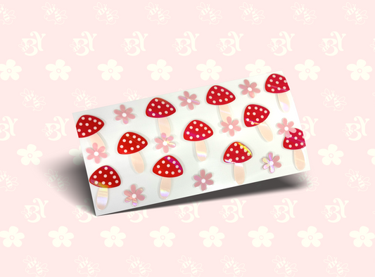Pink Daisy Mushroom