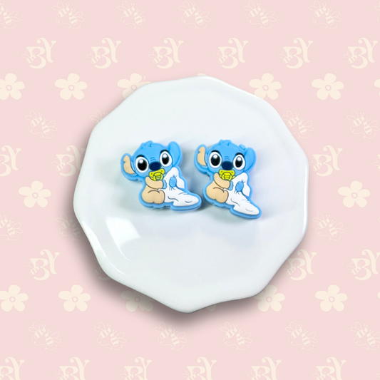 2D Baby Blue Alien