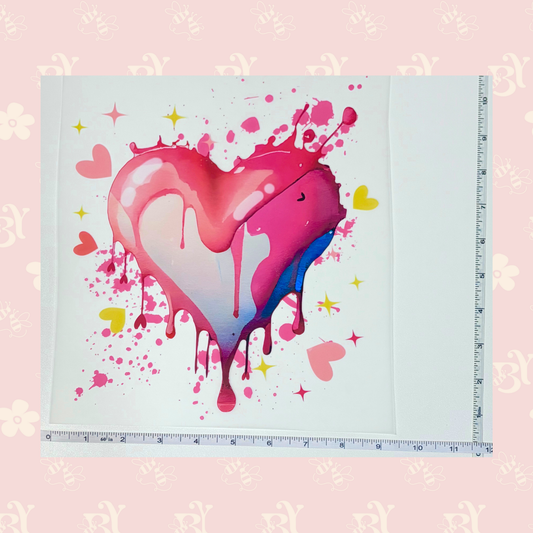 Splash heart