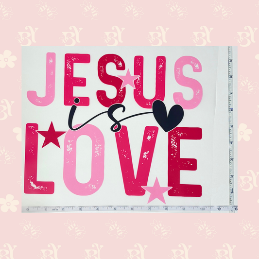 Jesus is love