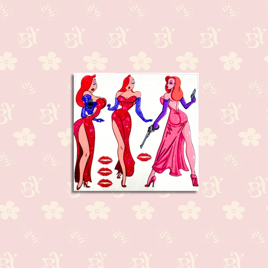Red Dress Lady "regular"