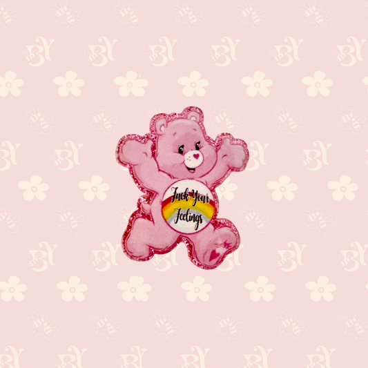 Pink bear bad words
