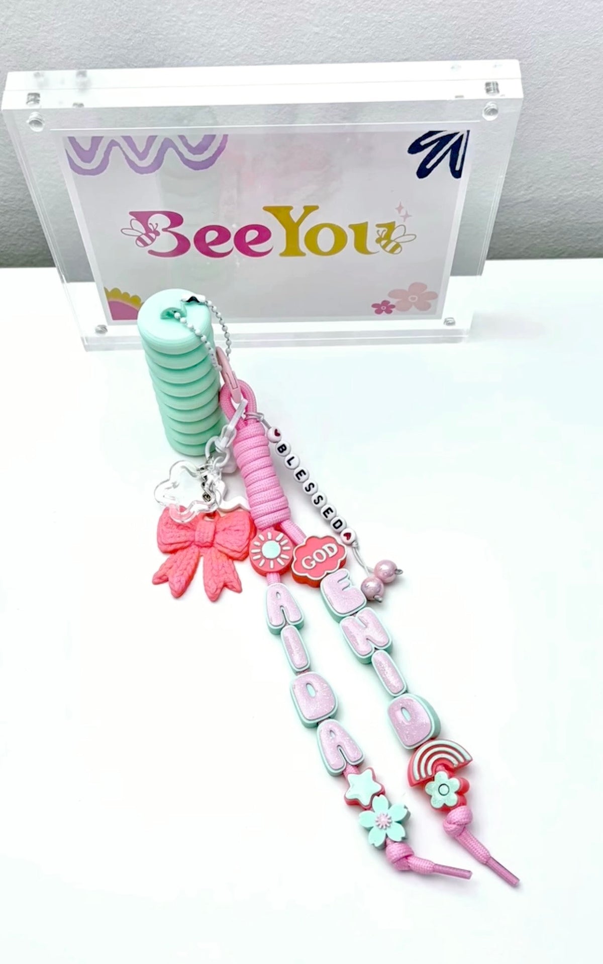 3D Strings Keychain