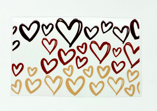 Brown Hearts