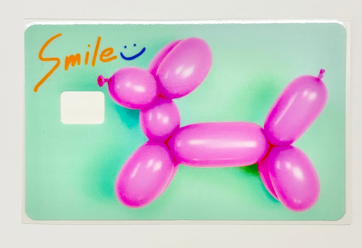Smile balloon dog