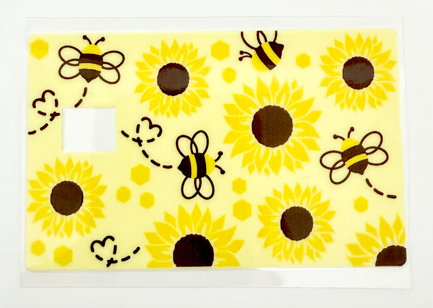 Bee sunflowers