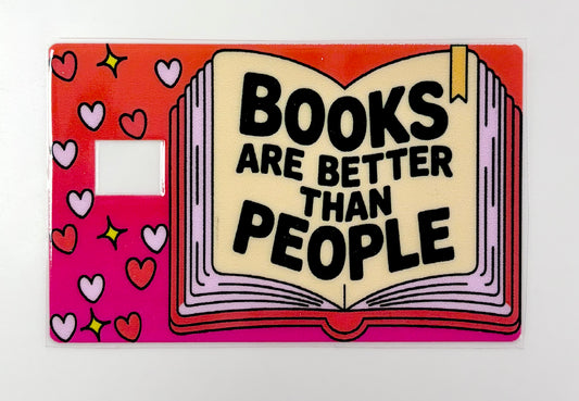 Books are Better than people