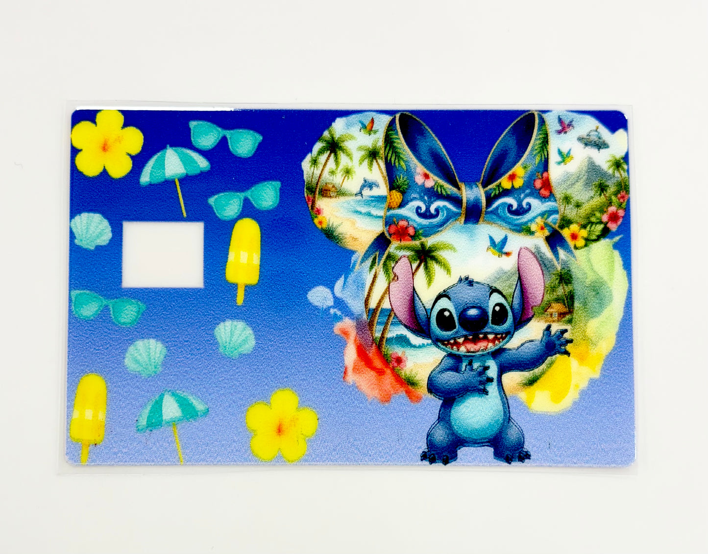 Blue Alien with mouse ears
