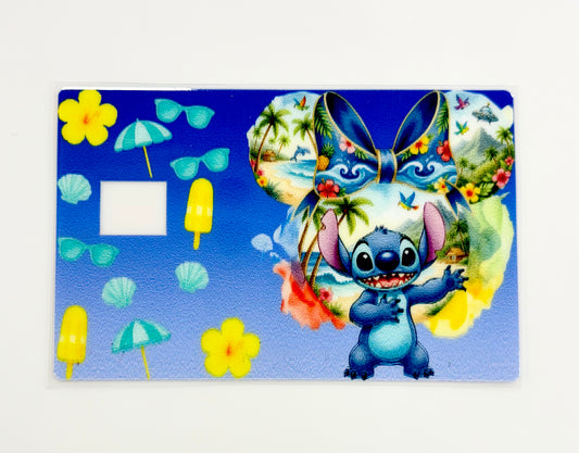 Blue Alien with mouse ears
