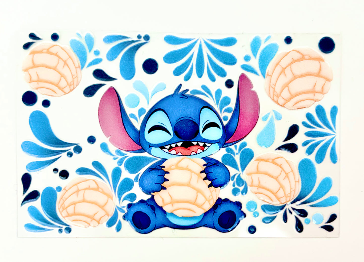 Blue Alien with concha