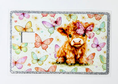 Highland Cow  NEW Glitter "reflective style"