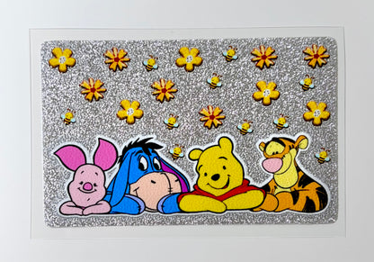 Bear and Friends  NEW Glitter "reflective style"