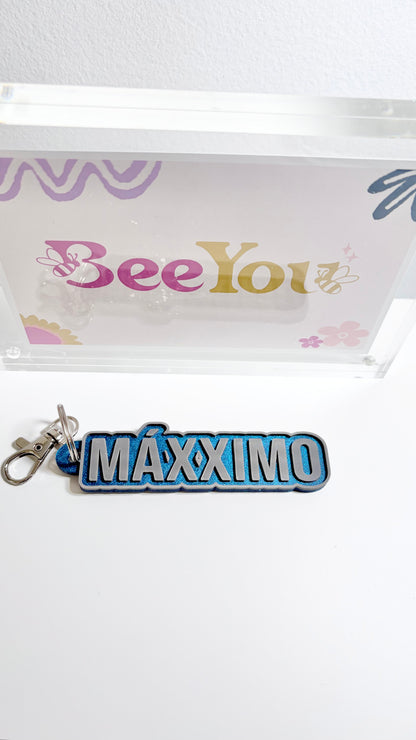 3D Name Keychains