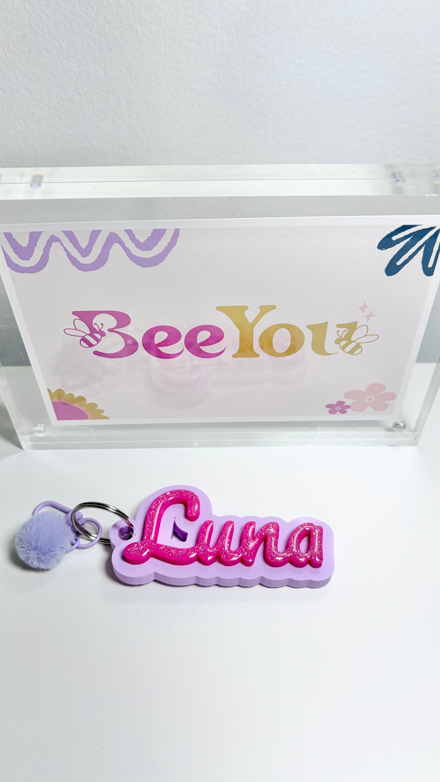 3D Name Keychains