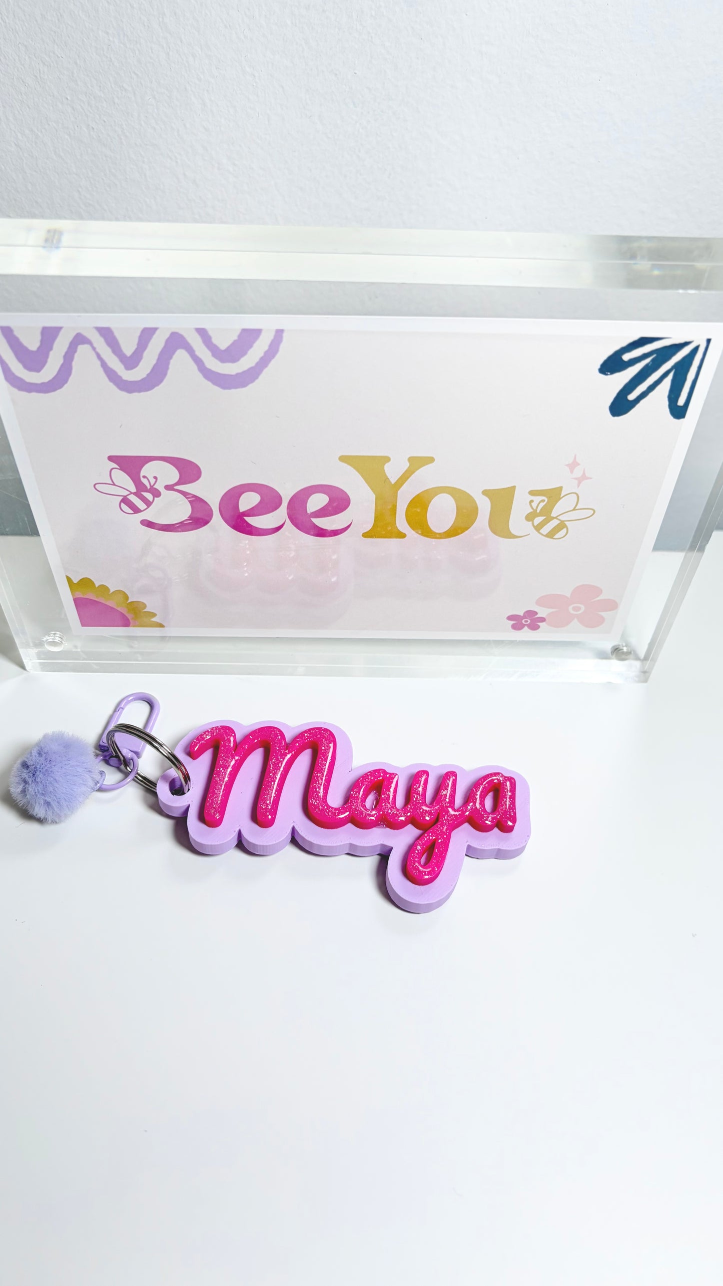 3D Name Keychains