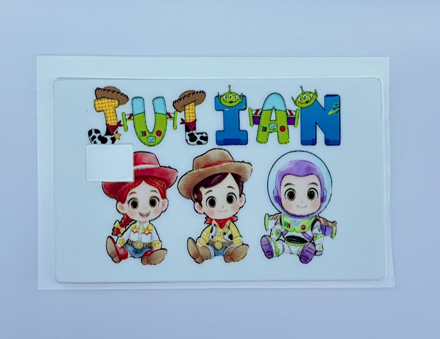 Toy S with Julian name