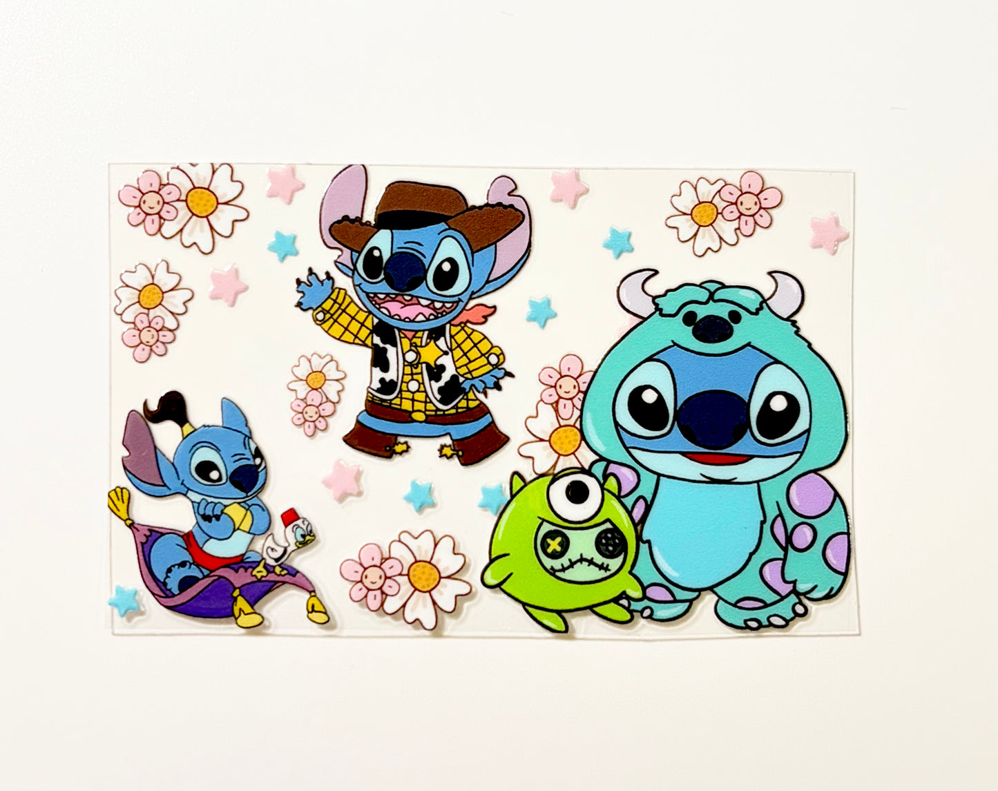 Blue Alien with costumes