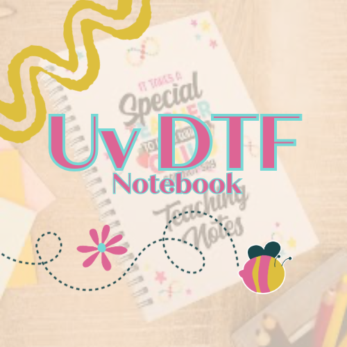 Live: UV DTF NOTEBOOK